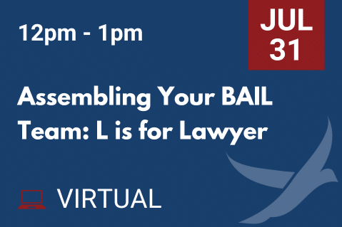 Assembling Your BAIL Team: L is for Lawyer